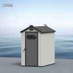 Kingcenter series Intelligent Plastic Sheds with Gable roof Stardust 4x6ft 2 2