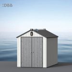 Kingcenter series Intelligent Plastic Sheds with Gable roof Stardust 6x10ft 4