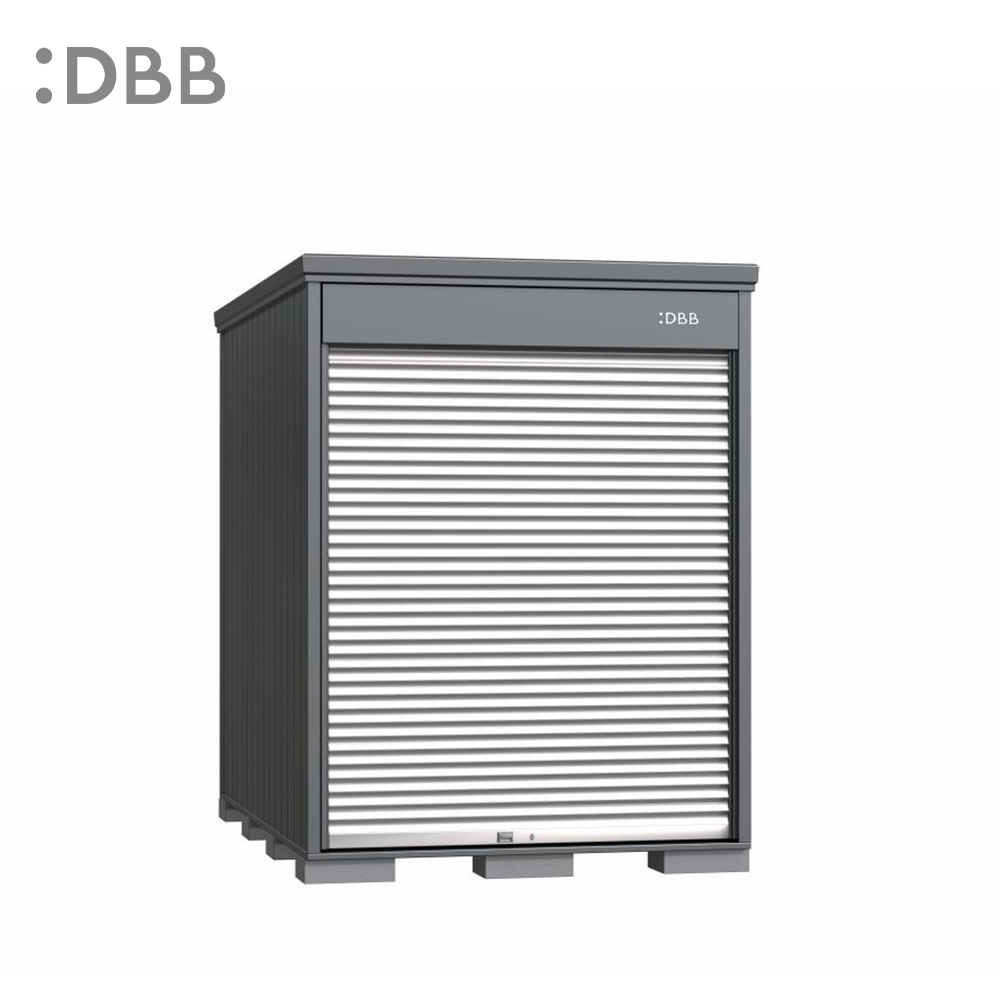 Rolling Shutter Door type Medium Sized Storage Shed wide1790